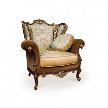 Baroque style armchair